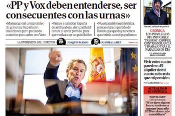 Portada de EL MUNDO del domingo 15 de febrero de 2026