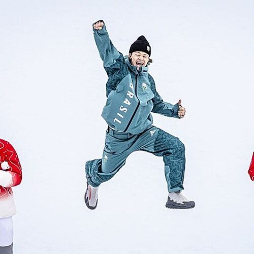 Pinheiro hace historia para Brasil: de aspirar a ser Ronaldo a campeón olímpico en eslalon gigante