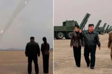 Kim Jong Un vuelve a aparecer junto a su hija: supervisan juntos un lanzamiento de cohetes que pueden transportar ojivas nucleares