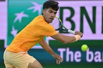 Alcaraz – Rinderknech: horario, canal de televisión y dónde ver online el partido de Indian Wells hoy
