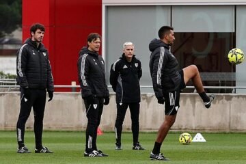 Almeyda: «Mientras los resultados sean positivos, quien esté en el banquillo pasa a un segundo plano»