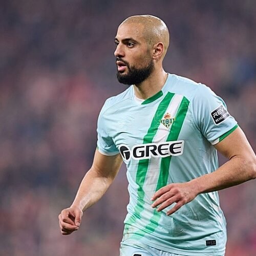 90 minutos para Amrabat con el Betis cuatro meses después