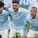 Joaquín hace las delicias del Tartiere en el partido del Centenario del Real Oviedo