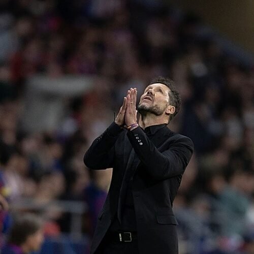 Simeone: «Llevo 14 años en este club y no dejo de emocionarme»