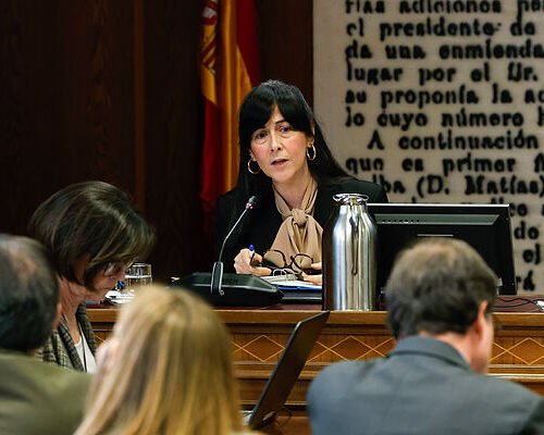 Belén Gualda, presidenta de la SEPI, niega que Zapatero o Begoña Gómez influyeran en los rescates de Plus Ultra y Air Europa