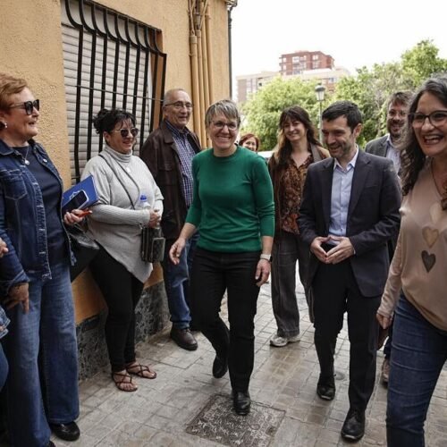 Sumar usa la agenda de sus ministerios para atraer a Oltra y asegurar la unidad de la otra izquierda