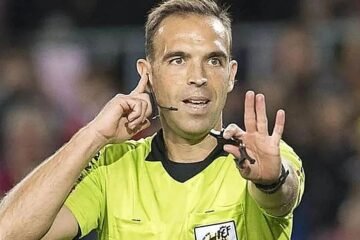 Cuadra Fernández, árbitro para el Betis – Espanyol