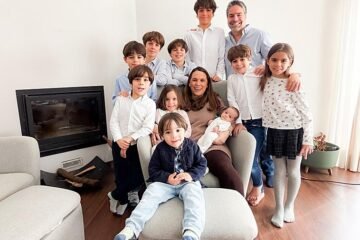 Ana, madre de diez hijos: «Me resulta más fácil ahora que cuando sólo tenía uno»