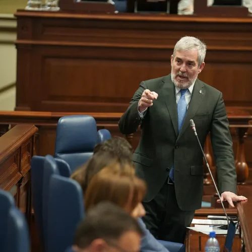 Clavijo insiste en que el Gobierno ocultó que había contagiados en el ‘Hondius’ pese a que Sanidad lo niega: «Teníamos razón»