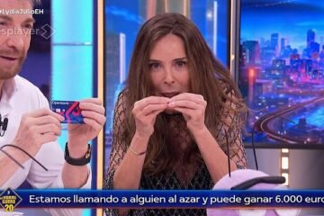 El Hormiguero vive el momento más surrealista en años con una Lydia Bosch incrédula: «¿Esto es real?»