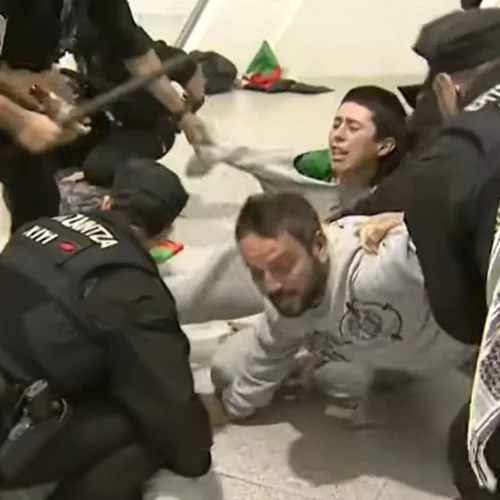Israel convoca a la encargada de negocios de España tras la actuación de la Ertzaintza contra los activistas