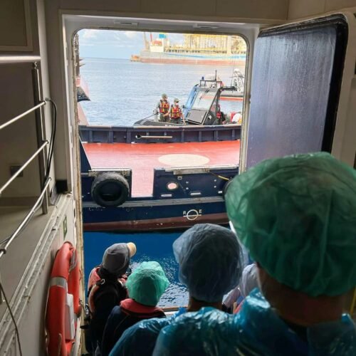 La llegada del crucero ‘MV Hondius’ a Tenerife tras el brote de hantavirus, en imágenes