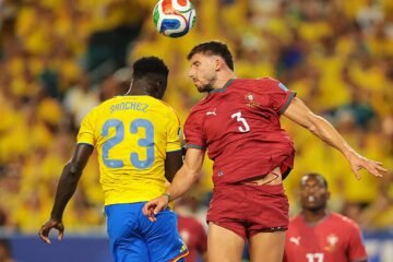 El recital de Colombia queda incompleto frente a una Portugal sin alma