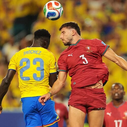 El recital de Colombia queda incompleto frente a una Portugal sin alma