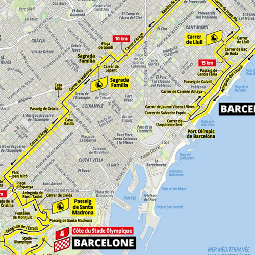 4.500 policías para blindar las tres etapas del Tour de Francia en Cataluña