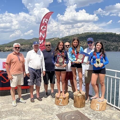 Elsa Laffarga, ganadora absoluta de Aguas Interiores en el Pantano de San Juan