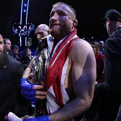 Justin Gaethje, tras su victoria ante Topuria: «Creo que mi destino es inspirar a otras personas»