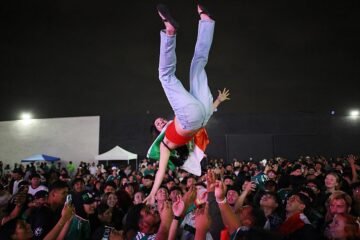 El ‘quiere volar’ y el ‘nadaremos’, los festejos que causan alarma antes del México-Inglaterra