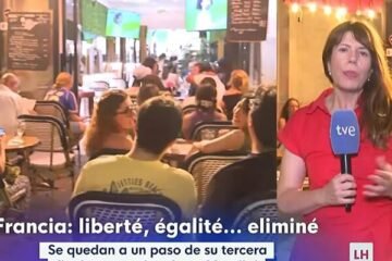 Liberté, égalité… eliminé: el aplaudido e irónico rótulo de La hora de La 1 tras la derrota de Francia que ha desatado la locura