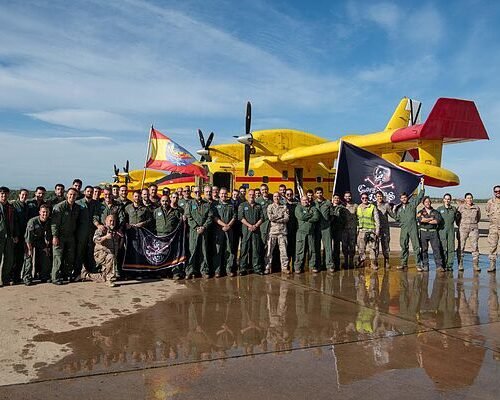 Dentro del 43 Grupo: así trabajan los pilotos del Ejército del Aire para frenar los grandes incendios