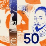 Cervantes, candidato a billete de 50 euros: el BCE decide el nuevo diseño del dinero europeo entre ríos y aves o figuras de la cultura