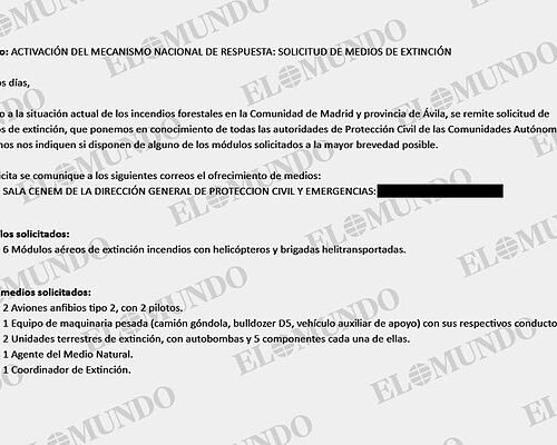 El Gobierno pide a la UE los mismos aviones anti incendios que prometió en mayo y que no tiene listos