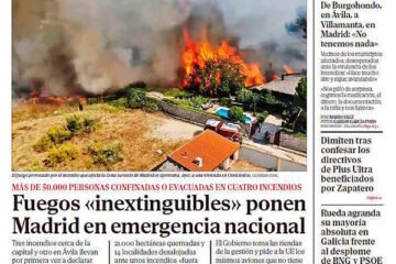 Portada de EL MUNDO del sábado 25 de julio de 2026