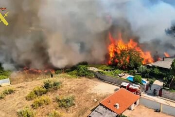 Incendios en Madrid y resto de España, última hora de hoy, en directo |  El cambio de viento de este sábado ofrece una previsión «más favorable» para controlar los incendios de Madrid y Ávila