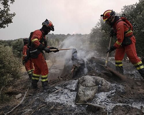 Incendios en Madrid y resto de España, última hora de hoy, en directo | Las rachas de viento en la Sierra de Madrid «complicarán las labores de extinción» este lunes