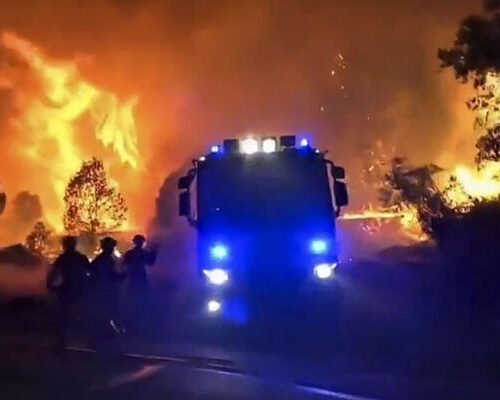 Incendios en Madrid, Vall d’Uixó y resto de España, última hora, en directo | Los servicios de extinción intensifican la lucha contra el fuego: «A partir de las 11 de mañana el viento del sur hará todo más complejo»