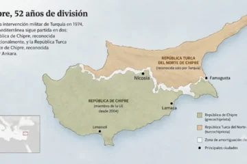 Chipre, la historia del último ‘muro’ que sigue en pie en la UE tras el desmantelamiento de la verja del Peñón de Gibraltar