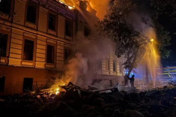 Un ataque ruso contra Ucrania con 70 misiles y 280 drones deja al menos ocho muertos, entre ellos dos niños