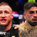Justin Gaethje cierra la puerta a Topuria en la revancha por el cinturón : «Va a tener que conseguir una victoria antes»