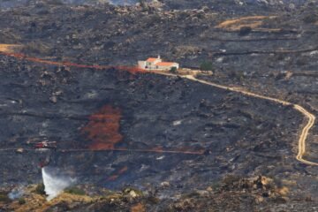 Las olas de calor encadenadas llevaron al extremo el riesgo de incendio en Los Gallardos