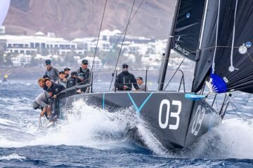 Sled toma el mando en Lanzarote mientras Trinity firma la regata perfecta