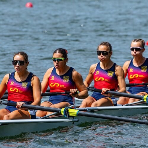 Bronce para las sevillanas Lidia Florido y Amanda Gil en el Mundial de remo sub 23