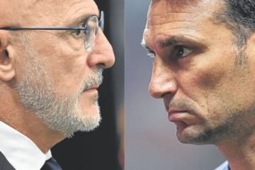 De la Fuente contra Scaloni: la final del maestro y el discípulo
