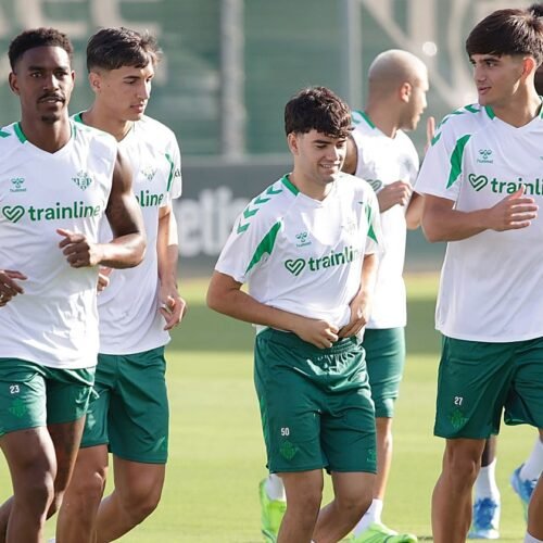 Los cuatro canteranos que se mantienen en la pretemporada del Betis