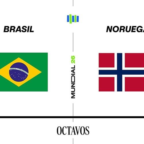 Brasil – Noruega, en directo: sigue el resultado, ganador y goles del partido del Mundial 2026 hoy, en vivo