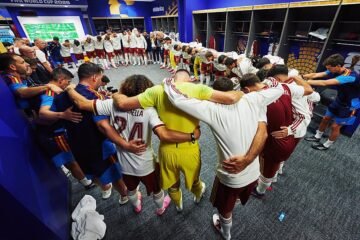 Así celebraron los jugadores de la selección su victoria ante Francia en los vestuarios: «¡A Nueva York, oé!…»