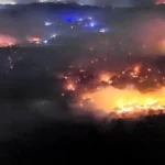 La Guardia Civil usa el equipo Pegaso en el incendio de Madrid, Ávila y Toledo