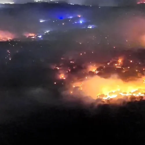 La Guardia Civil usa el equipo Pegaso en el incendio de Madrid, Ávila y Toledo