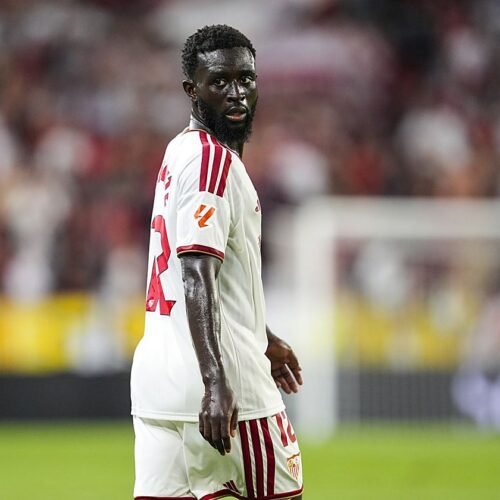 El debut, de menos a más, de Arouna Sangante con el Sevilla FC: «Lo ha tenido que pasar mal»