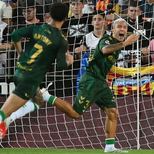 El orgullo de los padres de Pablo García tras su primer gol con el Betis: «Ya me puedo morir tranquilo»