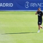 Julián Álvarez no entrena con el Atlético por «indisposición» a tres días de visitar al Sevilla FC