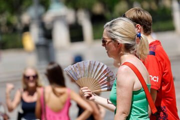 Agosto comienza con gran parte de España en riesgo por calor y varias provincias amenazadas por lluvias y tormentas