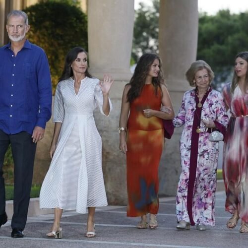 La preocupación por Ceuta acapara la recepción de la Familia Real en Marivent