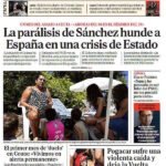 Portada de EL MUNDO del domingo 30 de agosto de 2026