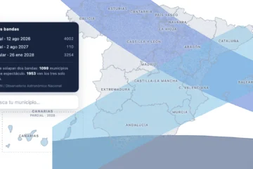 El mapa de los tres grandes eclipses solares de España en 2026, 2027 y 2028: consulta cómo se verán en tu municipio