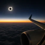 ¿Podré ver el eclipse solar total si estoy en un vuelo? Esto es lo que ocurrirá si este fenómeno te pilla en un avión el 12 de agosto